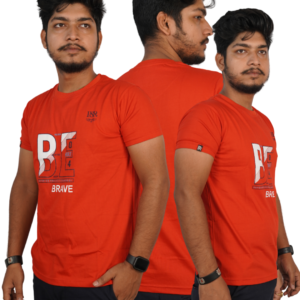 Mens round neck regular fit t-shirt