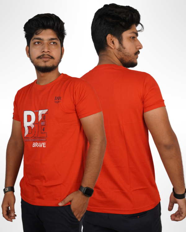 Mens round neck regular fit t-shirt - Image 2
