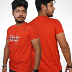 Mens round neck regular fit t-shirt