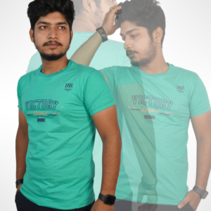 4WAY REGULAR FIT T-SHIRT PARROT GREEN