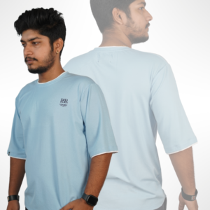 LIGHT BLUE OVERSIZED FIT T-SHIRT