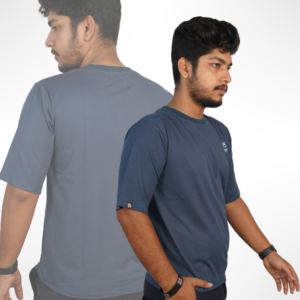 NAVY BLUE OVERSIZED FIT T-SHIRT