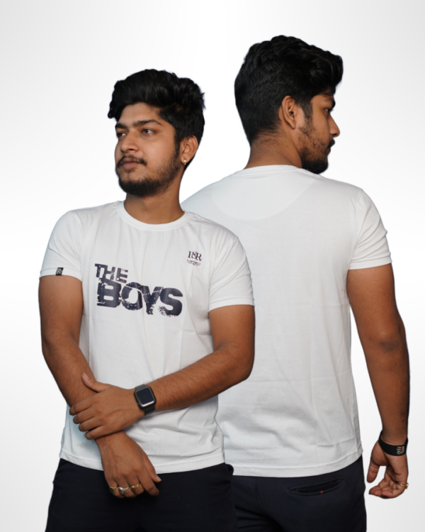 MENS REGULAR FIT T-SHIRT WHITE