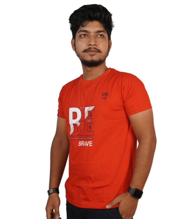 Mens round neck regular fit t-shirt - Image 4