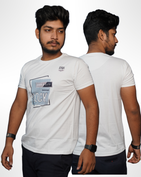 MENS REGULAR FIT T-SHIRT WHITE