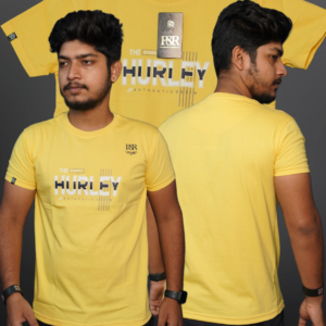 MEN'S REGULAR FIT T-SHIRT YELLOW