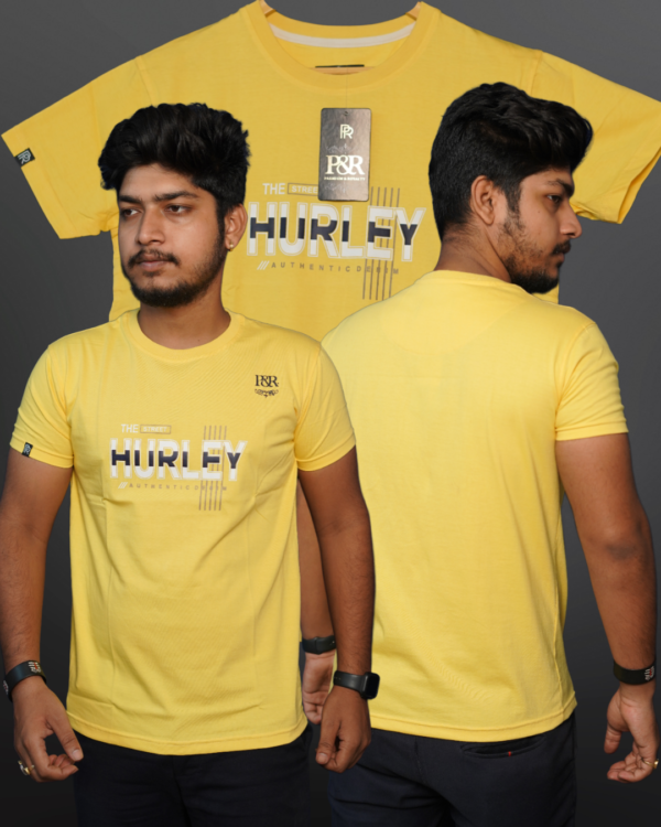 MEN'S REGULAR FIT T-SHIRT YELLOW