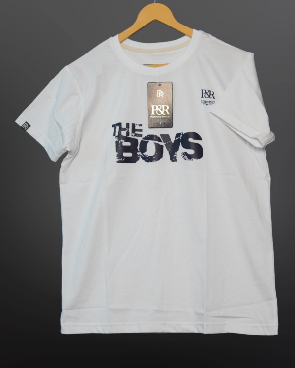 MENS REGULAR FIT T-SHIRT WHITE - Image 5