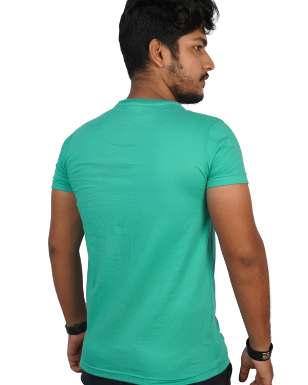 4WAY REGULAR FIT T-SHIRT PARROT GREEN - Image 4